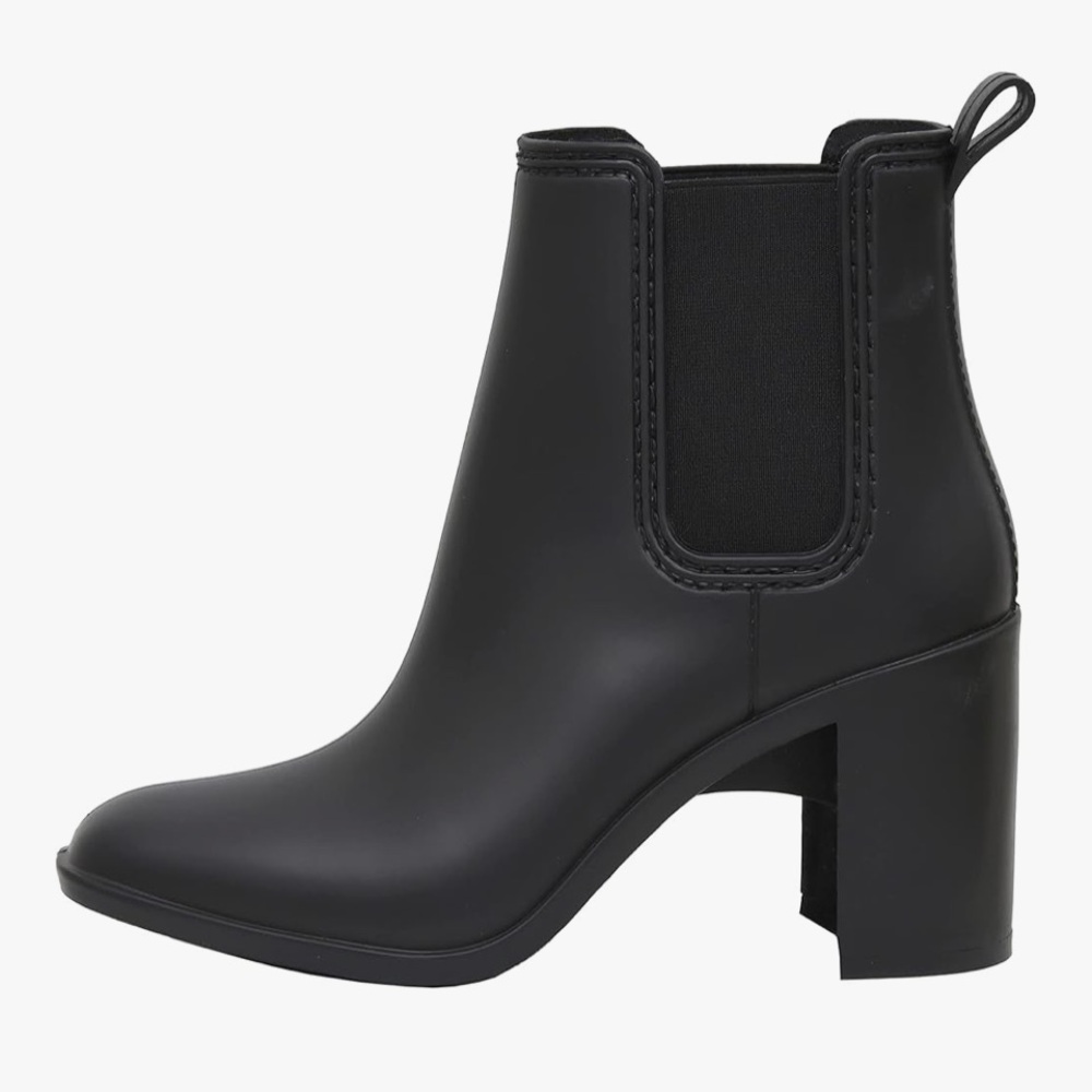 CUSHIONAIRE Women's Mars Chelsea Rain Boot w/ Memory Foam!!!  Size 9